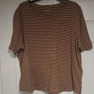 Striped Brown/Black T-Shirt